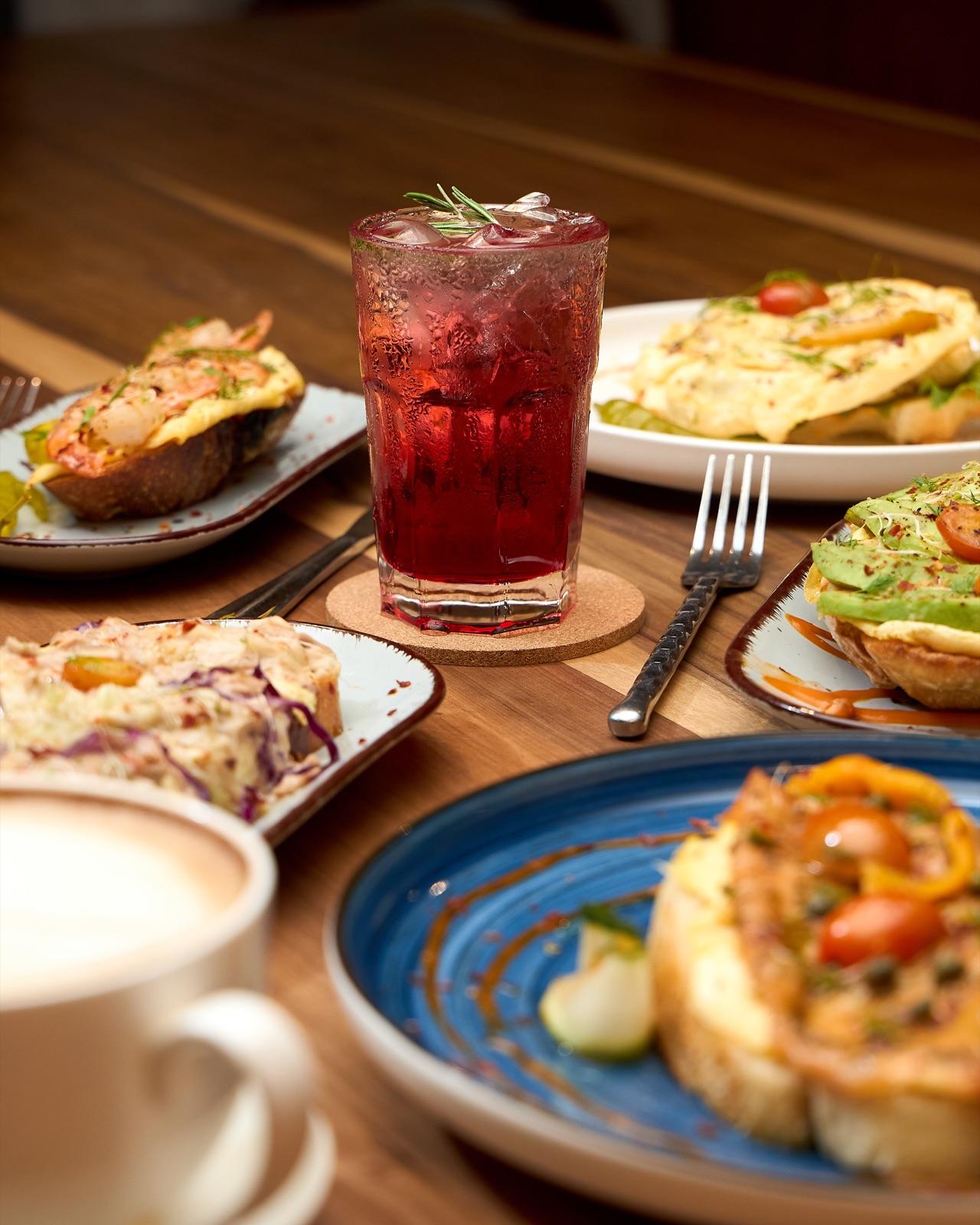 Brunch spread